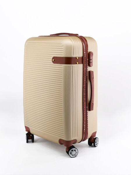 VALIJA 24 PULGADAS BEIGE (V)