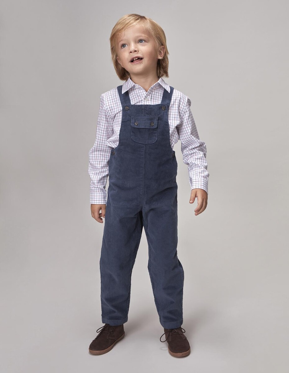 Peto Largo De Pana - Azul Medio Oscuro 