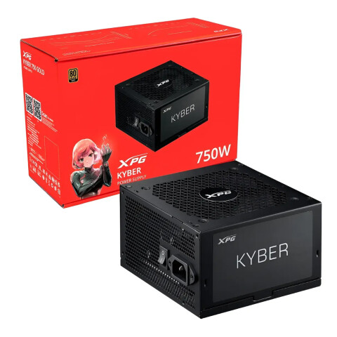 Fuente Adata Xpg 750w Kyber 80 Plus Gold FUENTE ADATA XPG 750W KYBER 80 PLUS GOLD