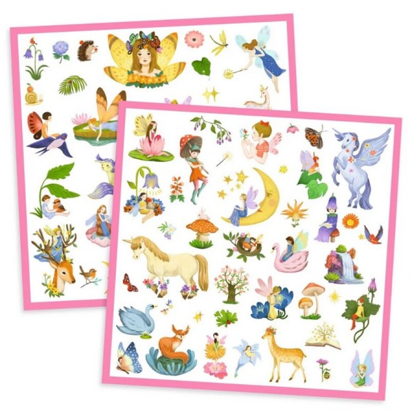 STICKERSX160 Stickers X160 Unidades Design By Hualing Xu 4-7 Años Djeco
