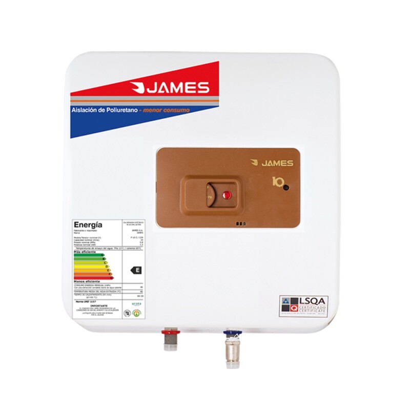 Calefon Termotanque 10lts James Cobre Prisma Sensacion Color Blanco Calefon Termotanque 10lts James Cobre Prisma Sensacion Color Blanco