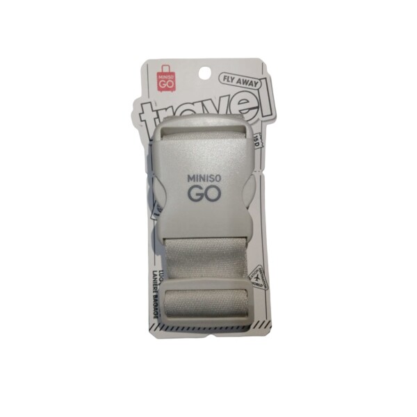 Correa de valija blanco