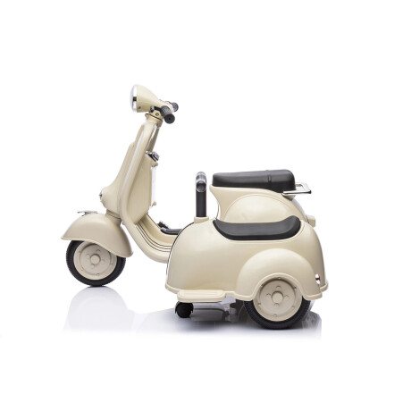 Moto a bateria para Niños Vespa Sidecar con asiento para acompañante Modelo A8809