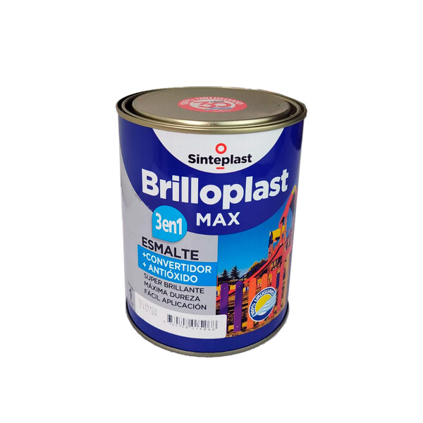 Esmalte Brilloplast Max 3en1 Blanco 1l Esmalte Brilloplast Max 3en1 Blanco 1l