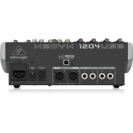 CONSOLA BEHRINGER XENYX1204USB 12 INPUT 4 2 BUS CONSOLA BEHRINGER XENYX1204USB 12 INPUT 4 2 BUS