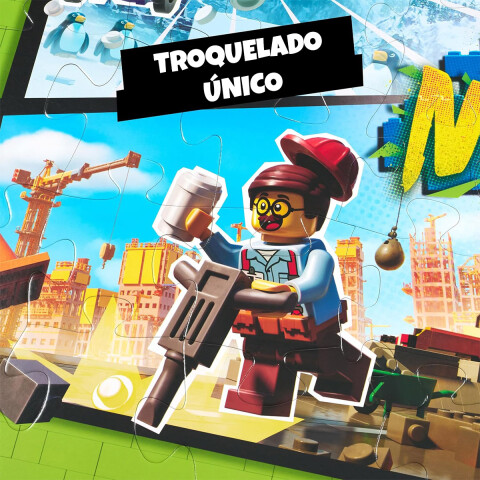 Puzzle Reversible LEGO City Sin Limites 50 Piezas U