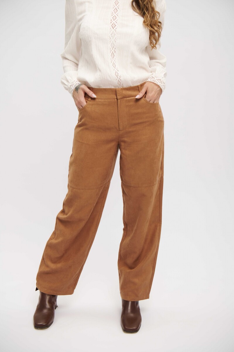PANTALON HELGA - TOSTADO 