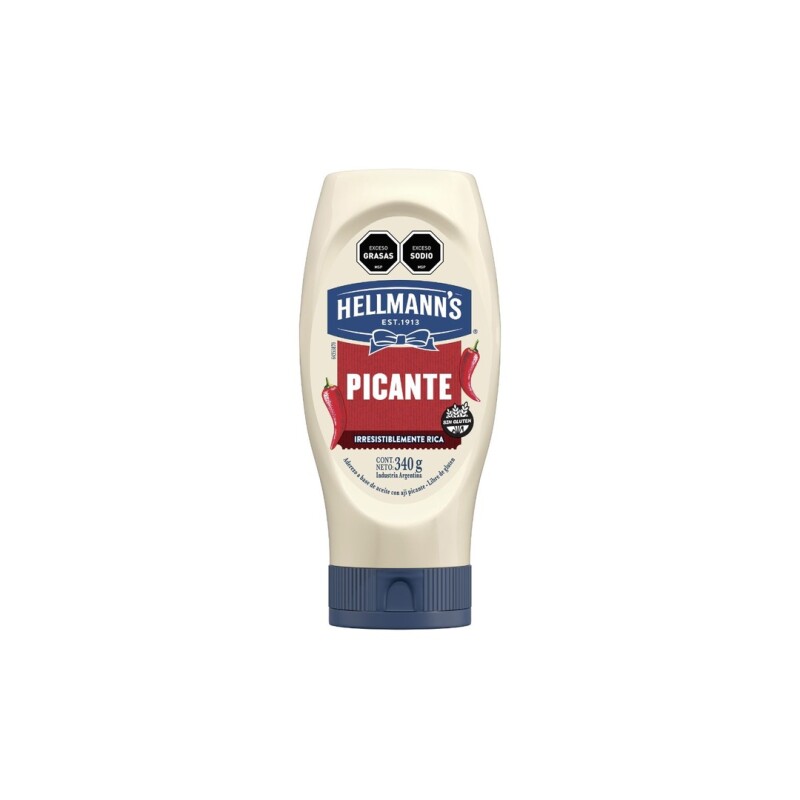SALSA HELLMANNS PICANTE 340G Salsa Hellmanns Picante 340g