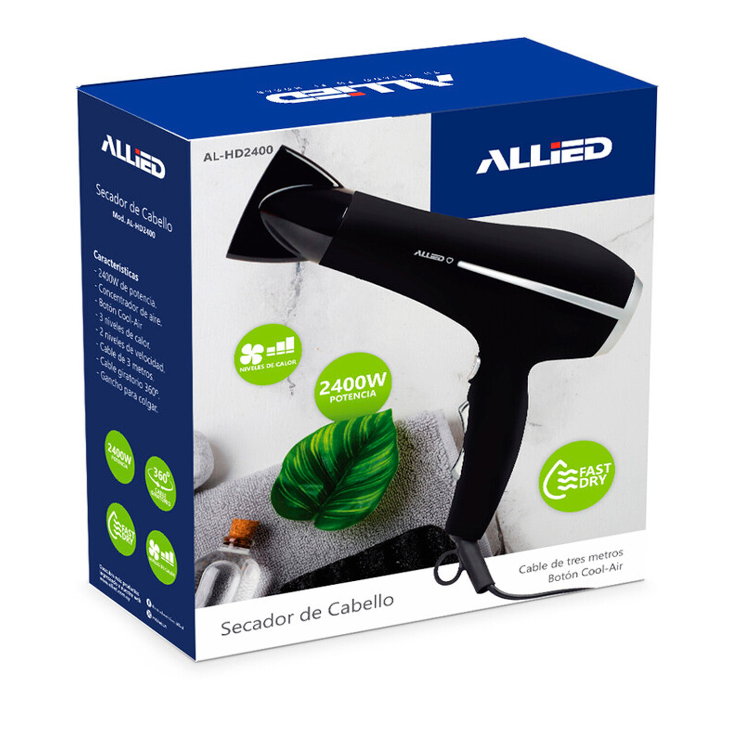 HOT Secador Allied Oca Metros Secador De Pelo Secador De Pelo