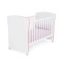 Cuna Mini Cama 2484 Blanco/Rosa Cuna Mini Cama 2484 Blanco/Rosa