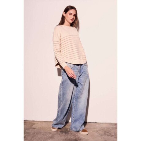 Sweater Rayado Mocha