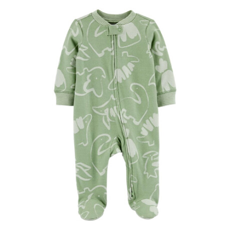 Pijama con Pie Diseño Dinosaurios de Algodón Carters MULTICOLOR