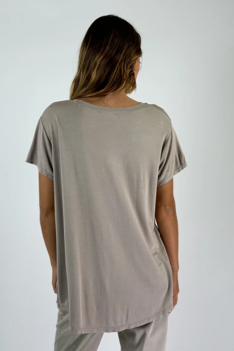 BLUSA GROSELLA vison l/xl