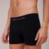 KIT COM 2 CUECAS BOXER PRETO