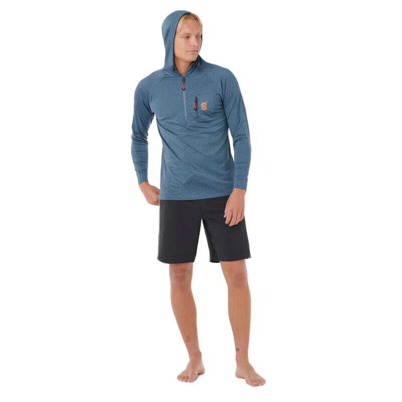 Lycra Rip Curl Search UPF - Azul Lycra Rip Curl Search UPF - Azul