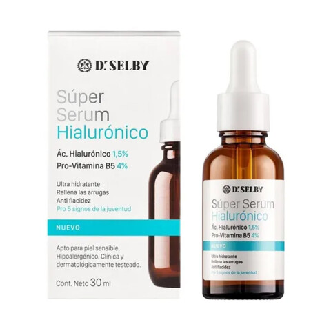 Super Serum Hialuronico Dr. Selby 30ml Noche Super Serum Hialuronico Dr. Selby 30ml Noche