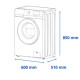 JAMES LR 7990 Lavarropas 7Kg Inverter Carga Frontal JAMES LR 7990 Lavarropas 7Kg Inverter Carga Frontal