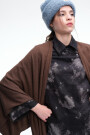 PONCHO Marron
