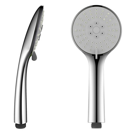 GRIFERIA TELEFONO ABS GRIS BRILLO REDONDO SERIE ABRUZO GRIS-BRUSHED NICKEL