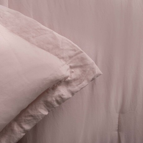 SET ACOLCHADO 2 PLAZAS POLIESTER MARRON PREWASHED TOSTADO