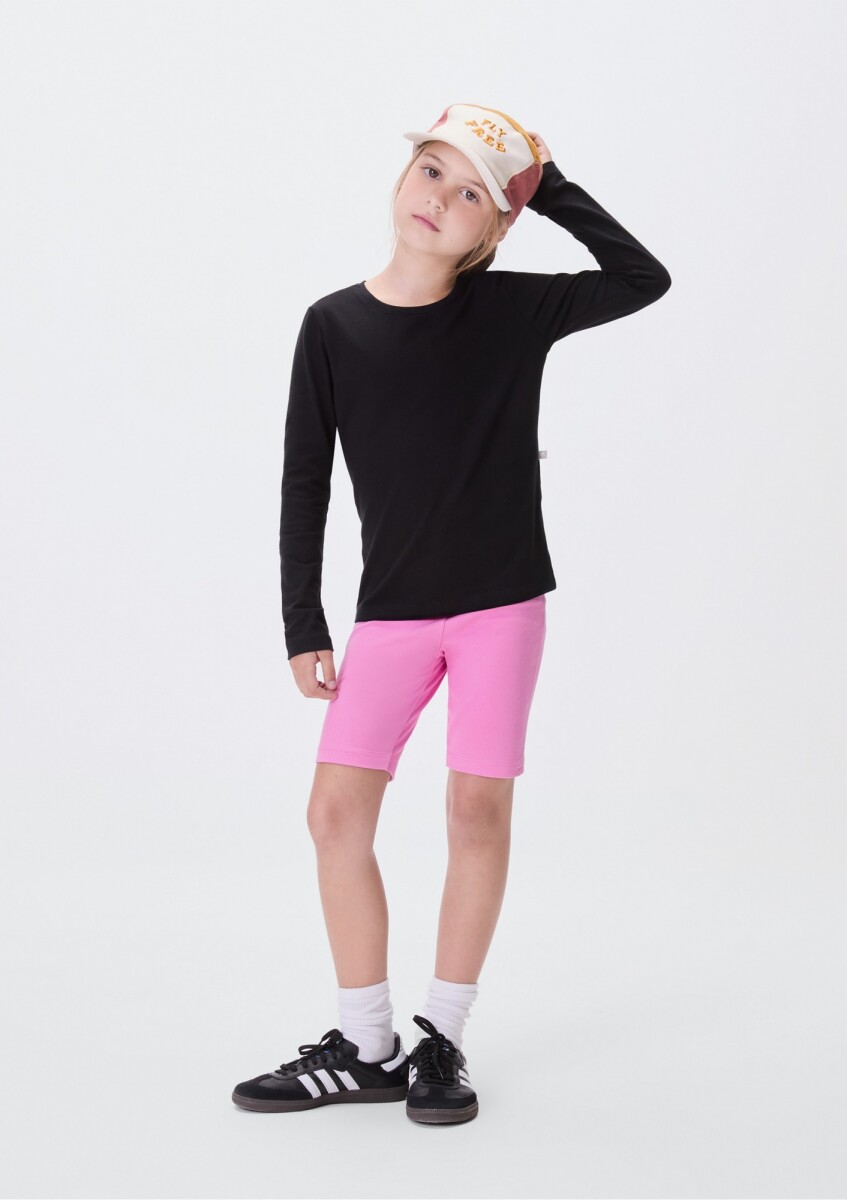 BERMUDA CICLISTA FEM - ROSA CLARO 