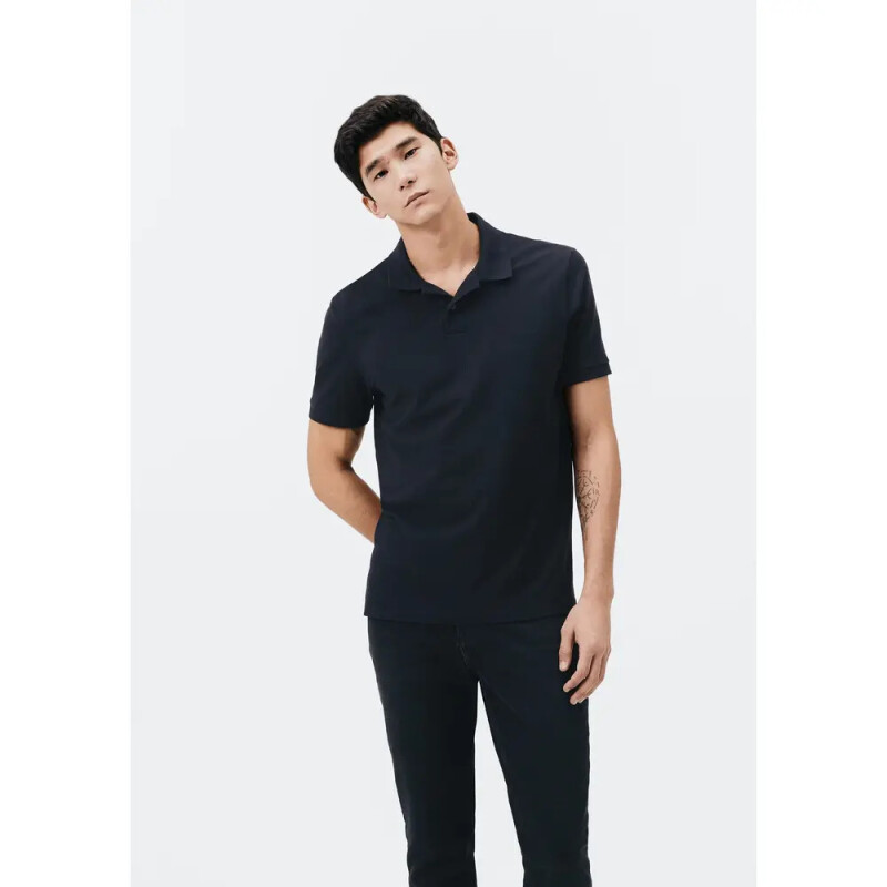 CAMISA POLO MM MASC PRETO ESCURO