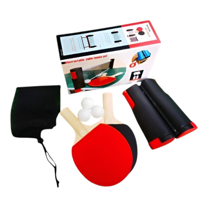 Set Ping Pong Retráctil Completo Set Ping Pong Retráctil Completo