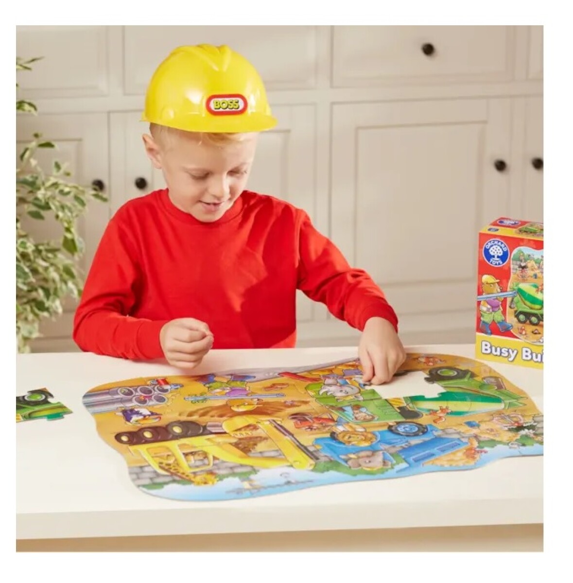 Puzzle Constructores trabajando 30pcs 