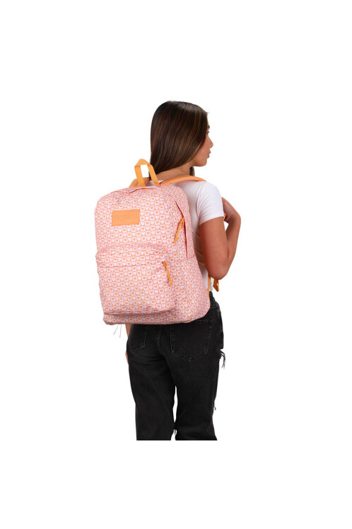 Mochila SuperBreak + Cartuchera Hyped Hearts Pink