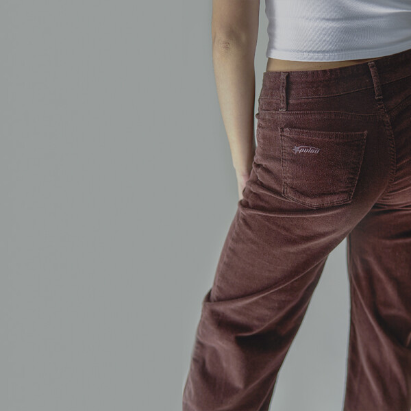 Pantalon Pulau Pana Marrón