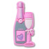 Jibbitz Champagne and Glass Multicolor