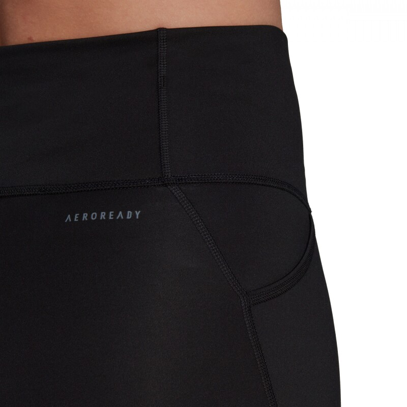 Pantalón Largo Run Essential de Mujer Negro