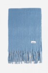 Bufanda lisa lurex celeste
