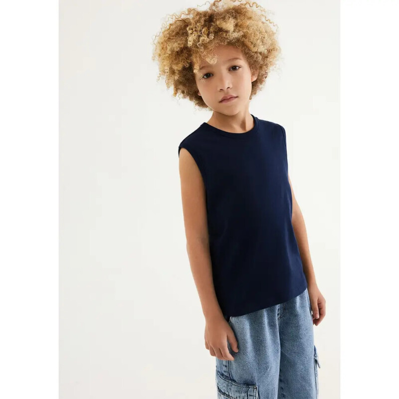 CAMISETA REGATA MASC AZUL ESCURO