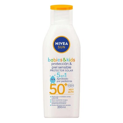 Protector Solar Nivea Sun Baby & Kids Fps 50+ 200 Ml. Protector Solar Nivea Sun Baby & Kids Fps 50+ 200 Ml.