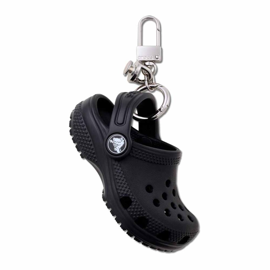 Llavero Crocs Classic Clog Bag Charm Unisex Black