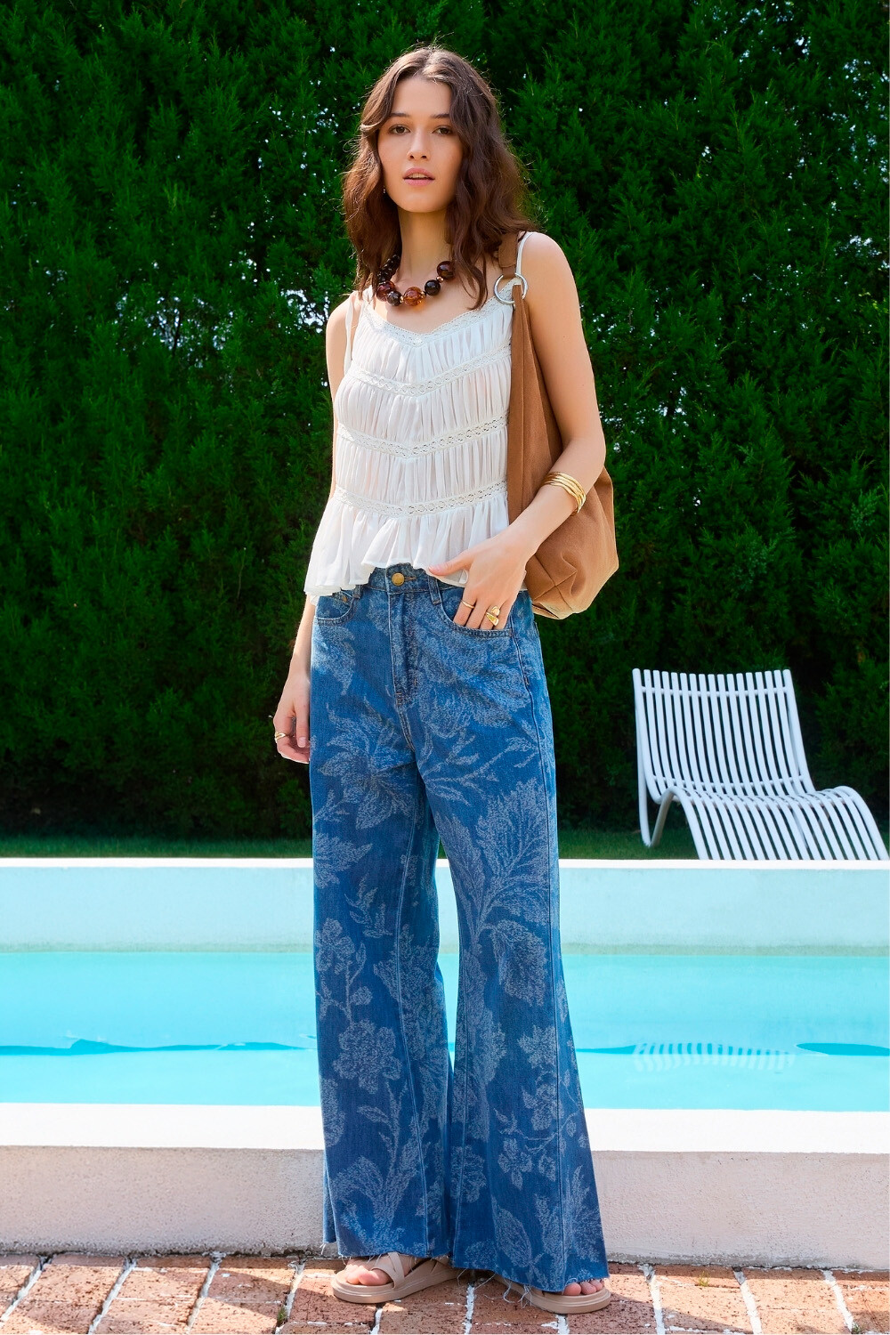 Musculosa Jata Marfil / Off White
