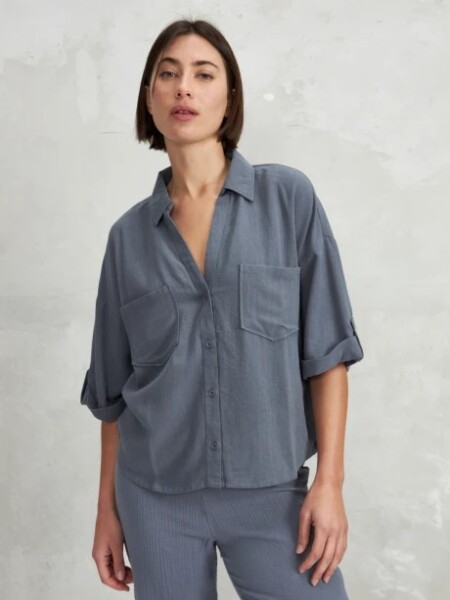 CAMISA N.SAILS 20702 PLOMO