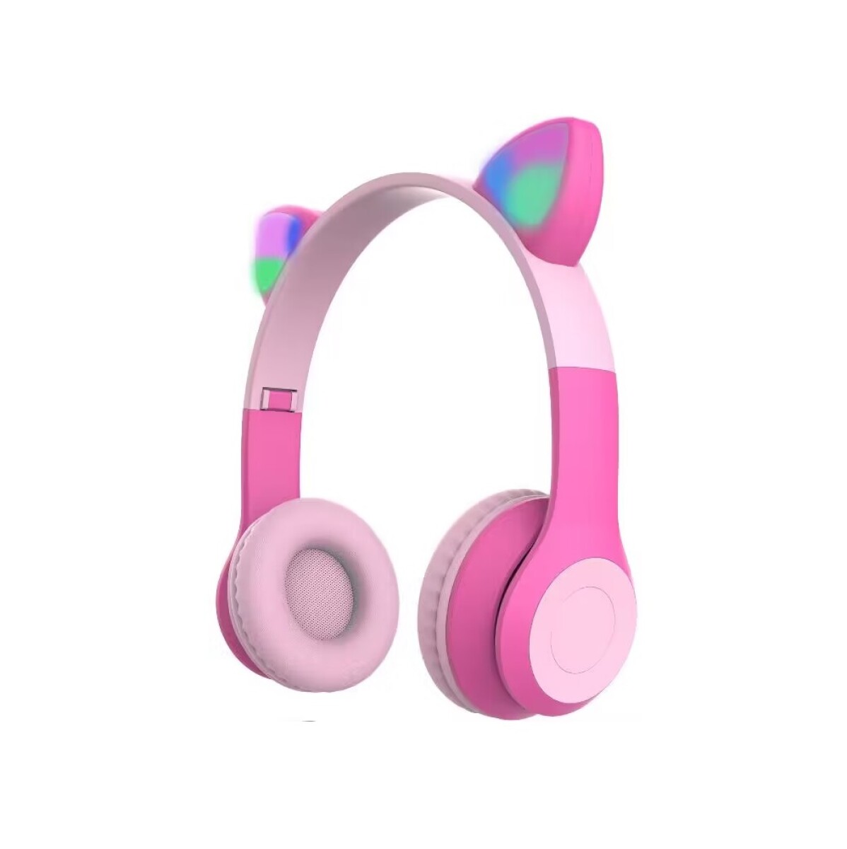 Auricular orejas LED - rosa 