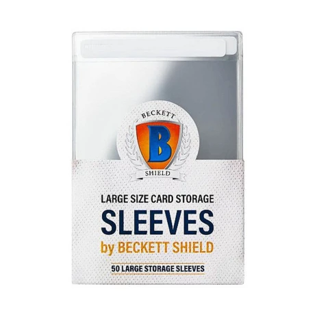 1 Unidad - Protector Large Size Card Storage Sleeve • Beckett Shield 1 Unidad - Protector Large Size Card Storage Sleeve • Beckett Shield
