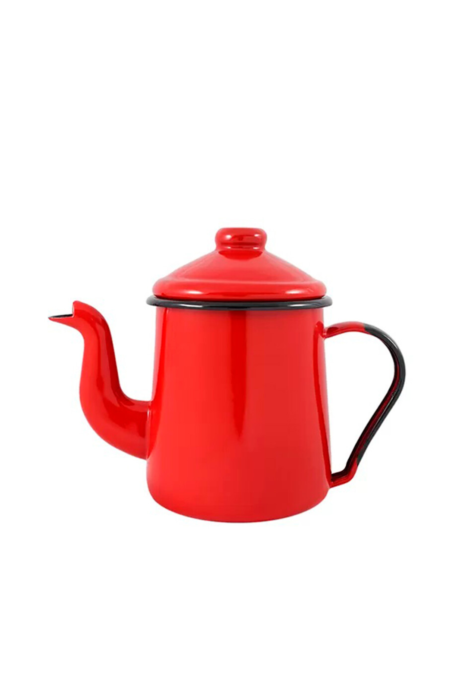Tetera / Cafetera Enlozada Mediana Rojo