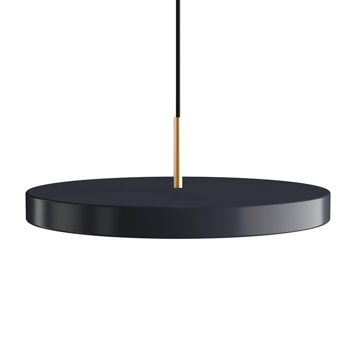 Luminaria LED Colgante Florence Mediana Negra 36W 