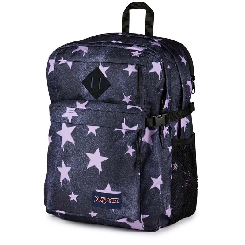Mochila Portalaptop Main Campus Sprayed Stars Pastel Lilac