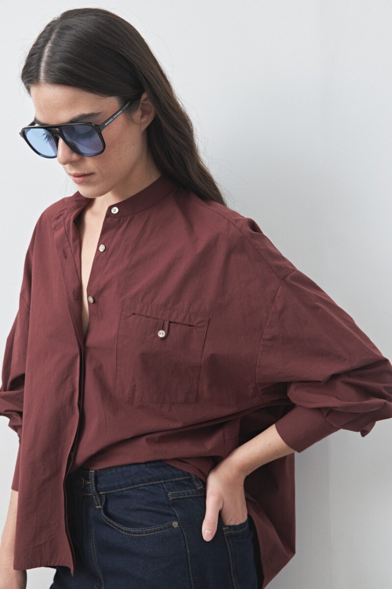 CAMISA BENETH Borra de Vino