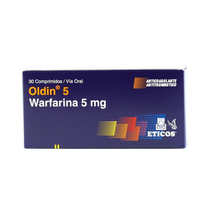 OLDIN 5 MG. CJ X 30 COMPRIMIDOS única