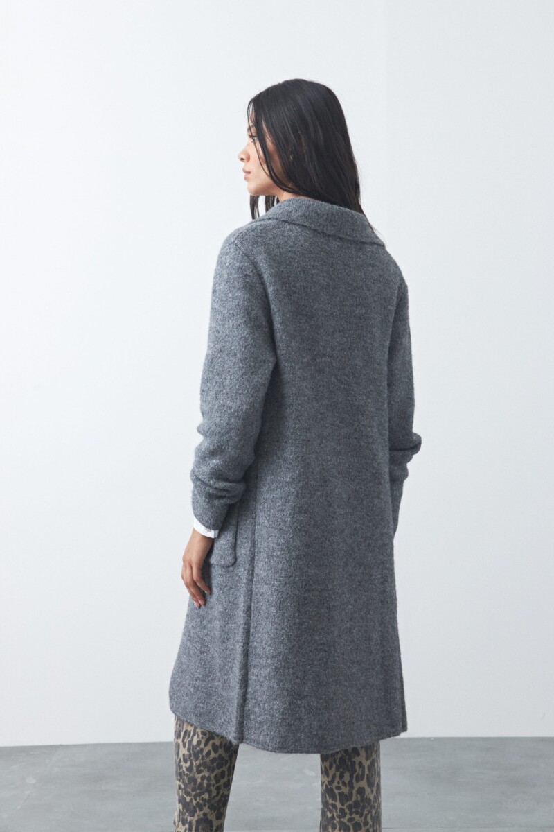 CARDIGAN BELORA Gris Melange