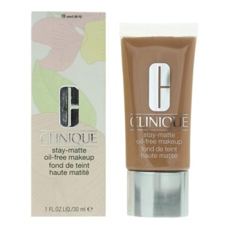 Base de Maquillaje Clinique Stay-Matte Oil-Free Cream N°Sand 30ml Base de Maquillaje Clinique Stay-Matte Oil-Free Cream N°Sand 30ml