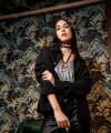 Chaqueta Gamuza negro