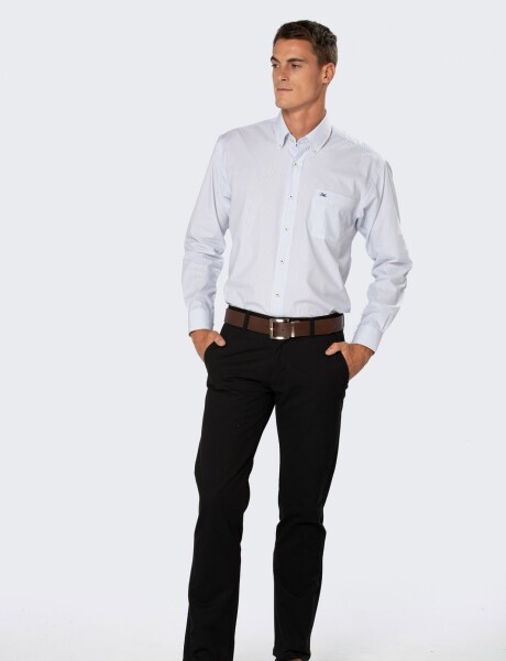 PANTALÓN CLÁSICO GABARDINA Negro