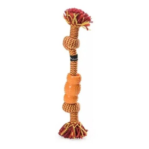 Mordedor Con Cuerda Para Mascota Naranja Mordedor Con Cuerda Para Mascota Naranja